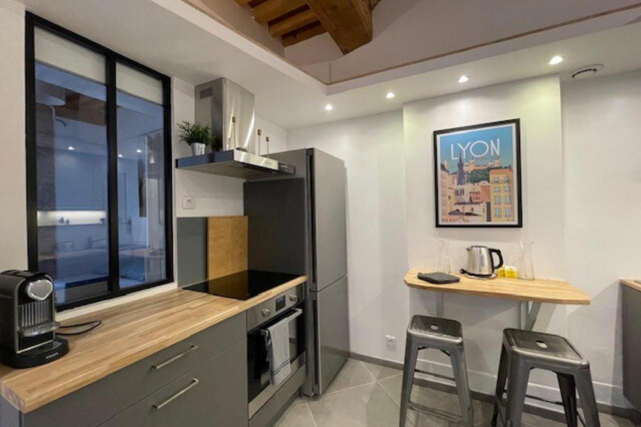 Le Petit St Pierre Charmant 2 Pers Valmy Lyon Dış mekan fotoğraf